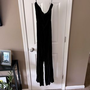 Strapless Black Romper
